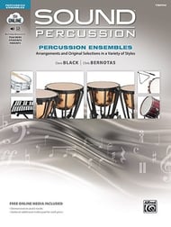 Sound Percussion Ensembles Timpani cover